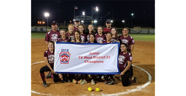 2018 Junior Softball District Champs